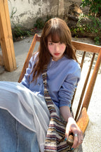 RAINY スウィート少女感マルチカラーニットカーディガン26SG23657Q