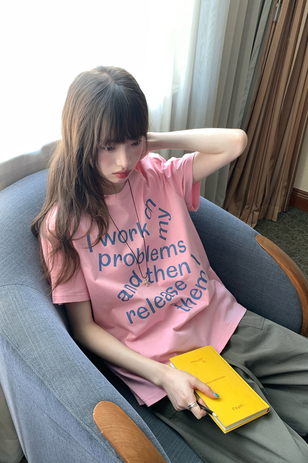 RAINY 固定シリーズのカジュアルなカジュアルプリントTシャツ25SA23299C