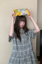 RAINY 韓国風レトロで芸術的なシャツワンピース25SC23213J