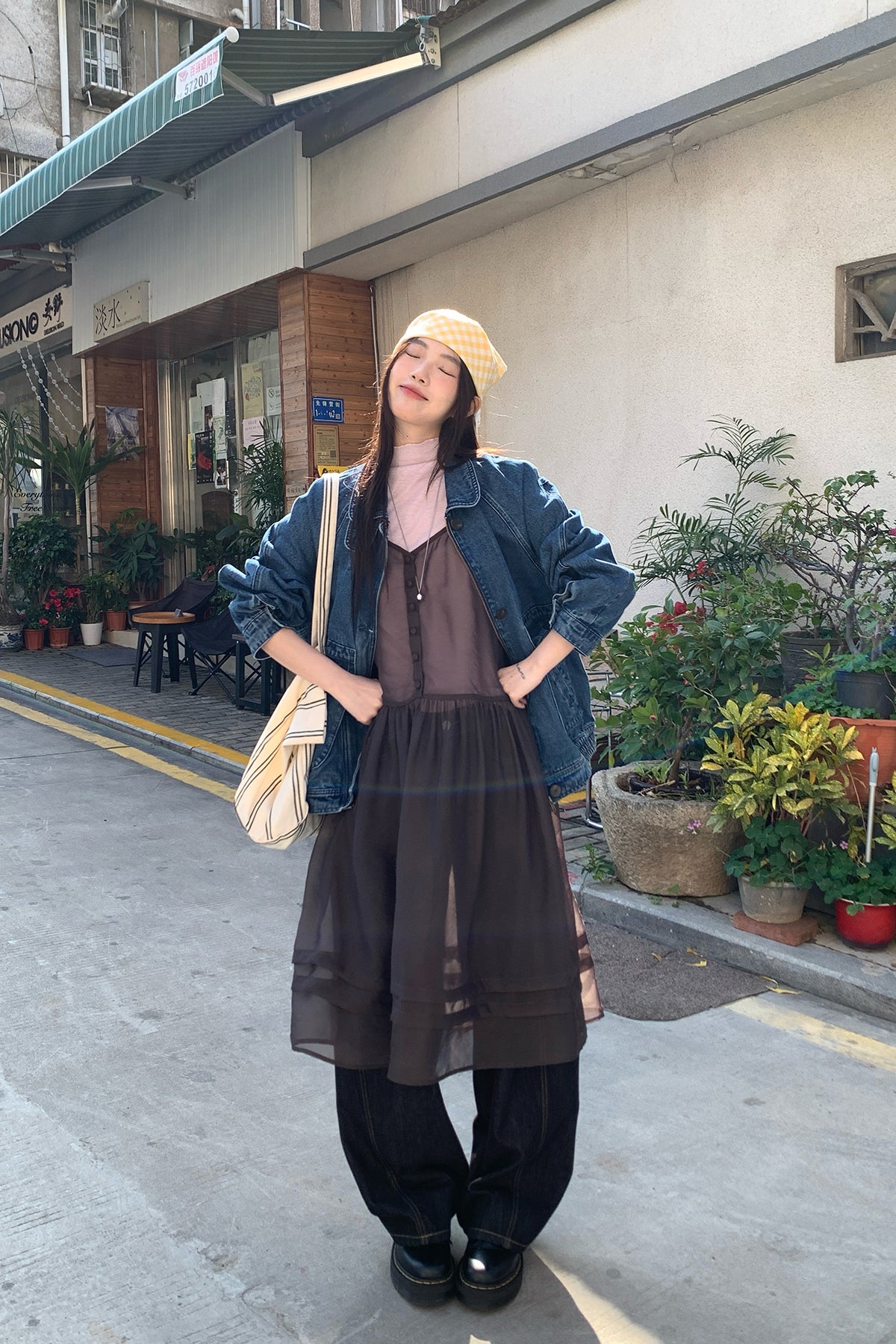 RAINY 森ガール風ドールカラー無地透かし彫りワンピース 26SC23612Q