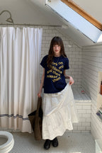 RAINY 固定シリーズのカジュアルなカジュアルプリントTシャツ25SA23299C