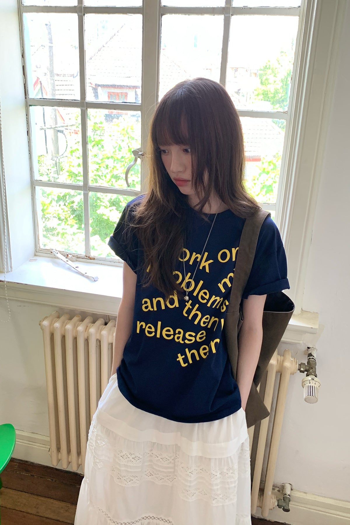RAINY 固定シリーズのカジュアルなカジュアルプリントTシャツ25SA23299C