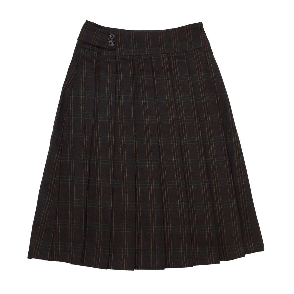 RAINY秋冬チェックプリーツスカート