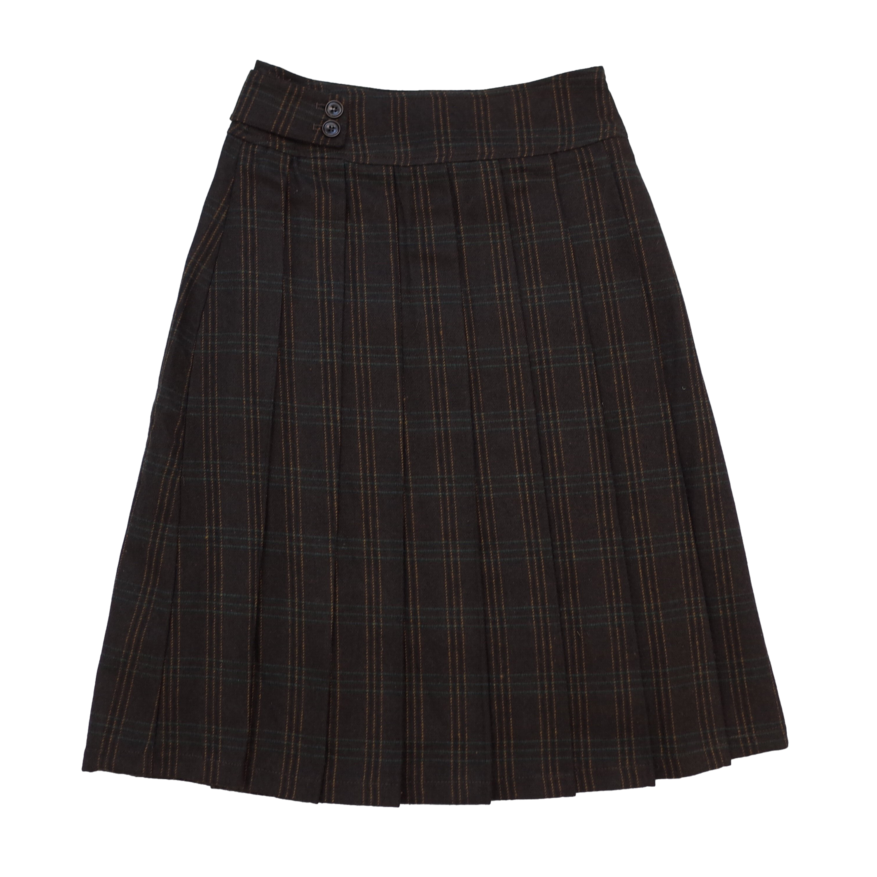RAINY秋冬チェックプリーツスカート
