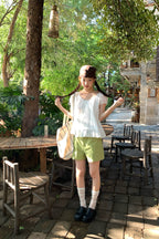 RAINY清涼甘美Vネックシャツ26SA43851S