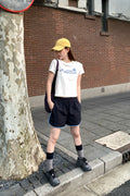 RAINYしゃれ花アルファベットTシャツ26SA23831X