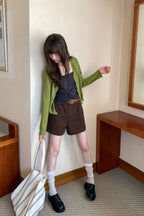 RAINY日焼け止めリラックス感Vネック薄手カーディガン26SG23724X