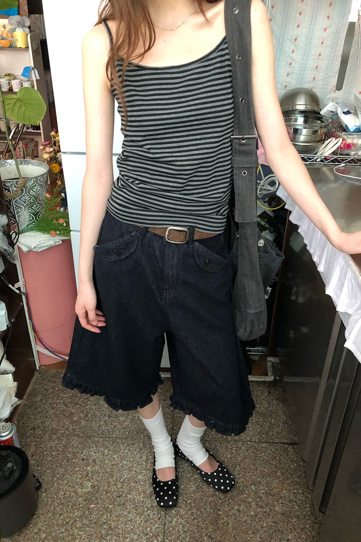 RAINY古早感斜め肩Tシャツ2枚セット26SA23866J