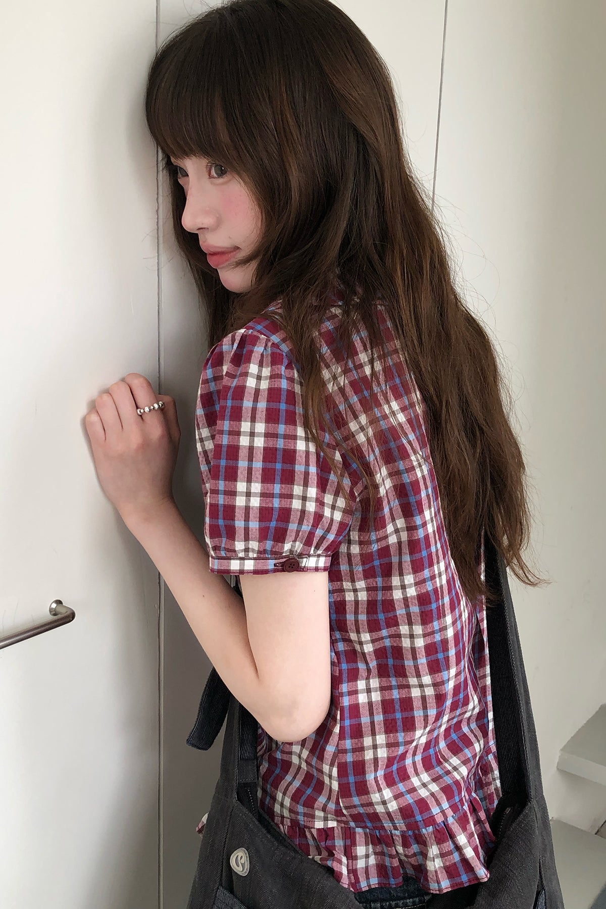 RAINYアクティブ感チェック柄シャツ25SA43833Q