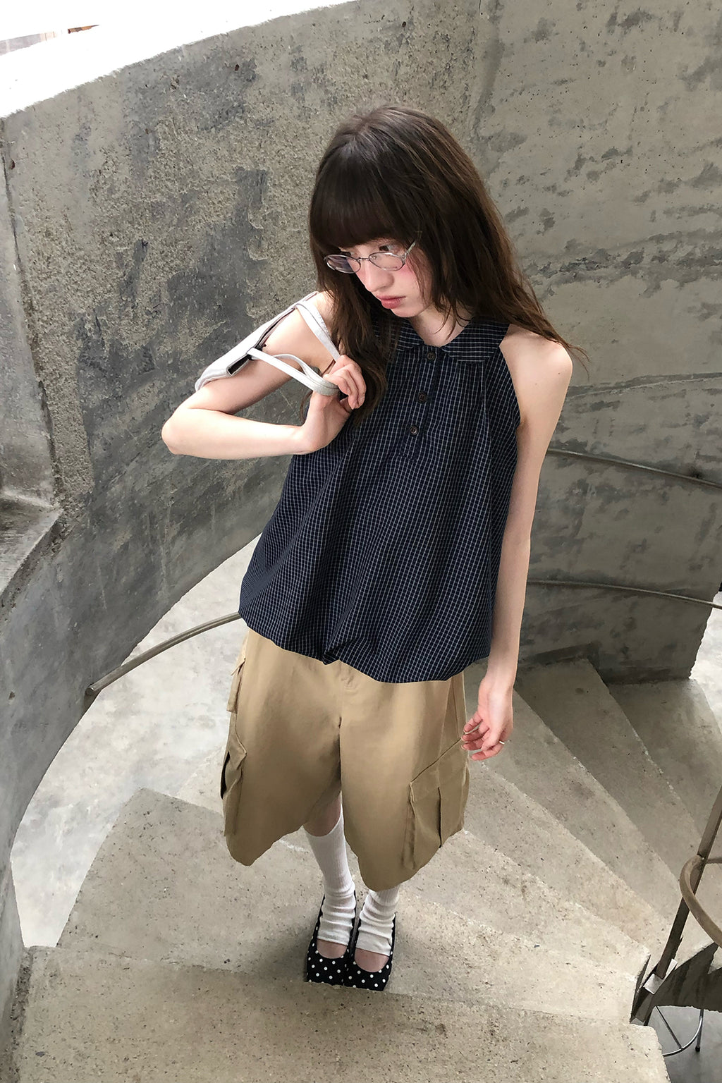 RAINY韓系ストリート感のある工装カジュアルパンツ26SB13702J