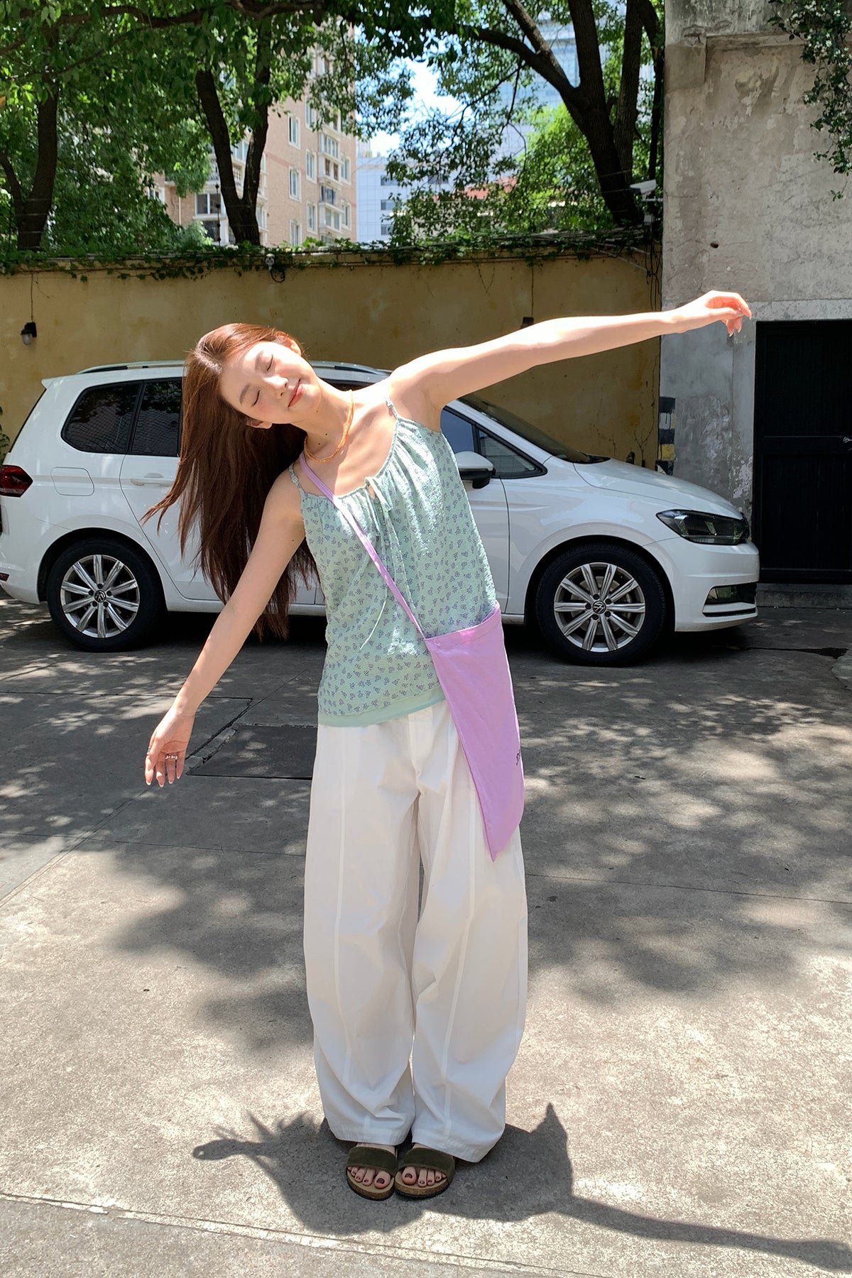 RAINYゆったり分割ワイドパンツ26SB13788J