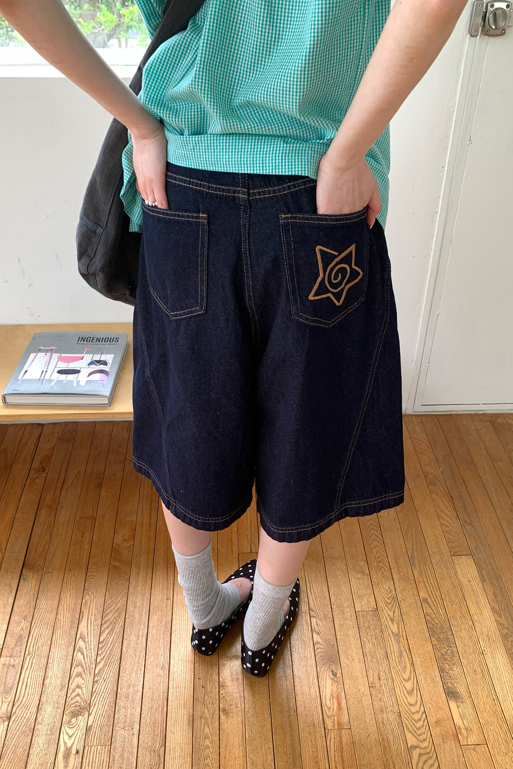 RAINY星の刺繍パンツ26SB23820S