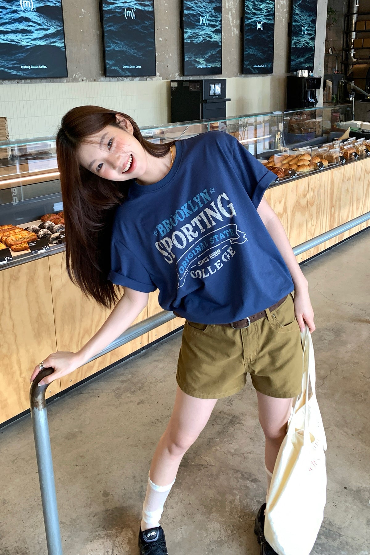 RAINYまだらアルファベットTシャツ26SA23845J