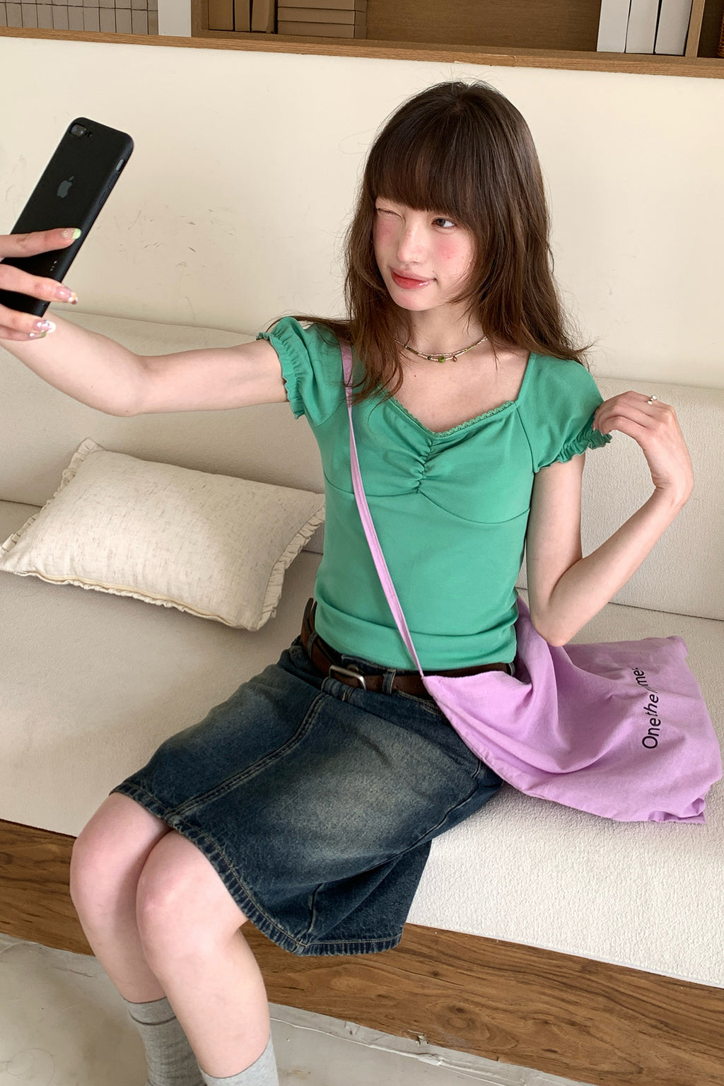 RAINY優しさ感レースTシャツ26SA23826J