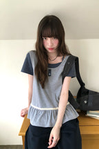 RAINYスイート感フェイクTシャツ2枚26SA23809X