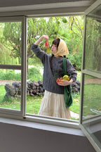 RAINY韓系けだるい麻編みセーター 26FG13948Q