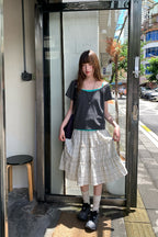 RAINY古早感斜め肩Tシャツ2枚セット26SA23866J