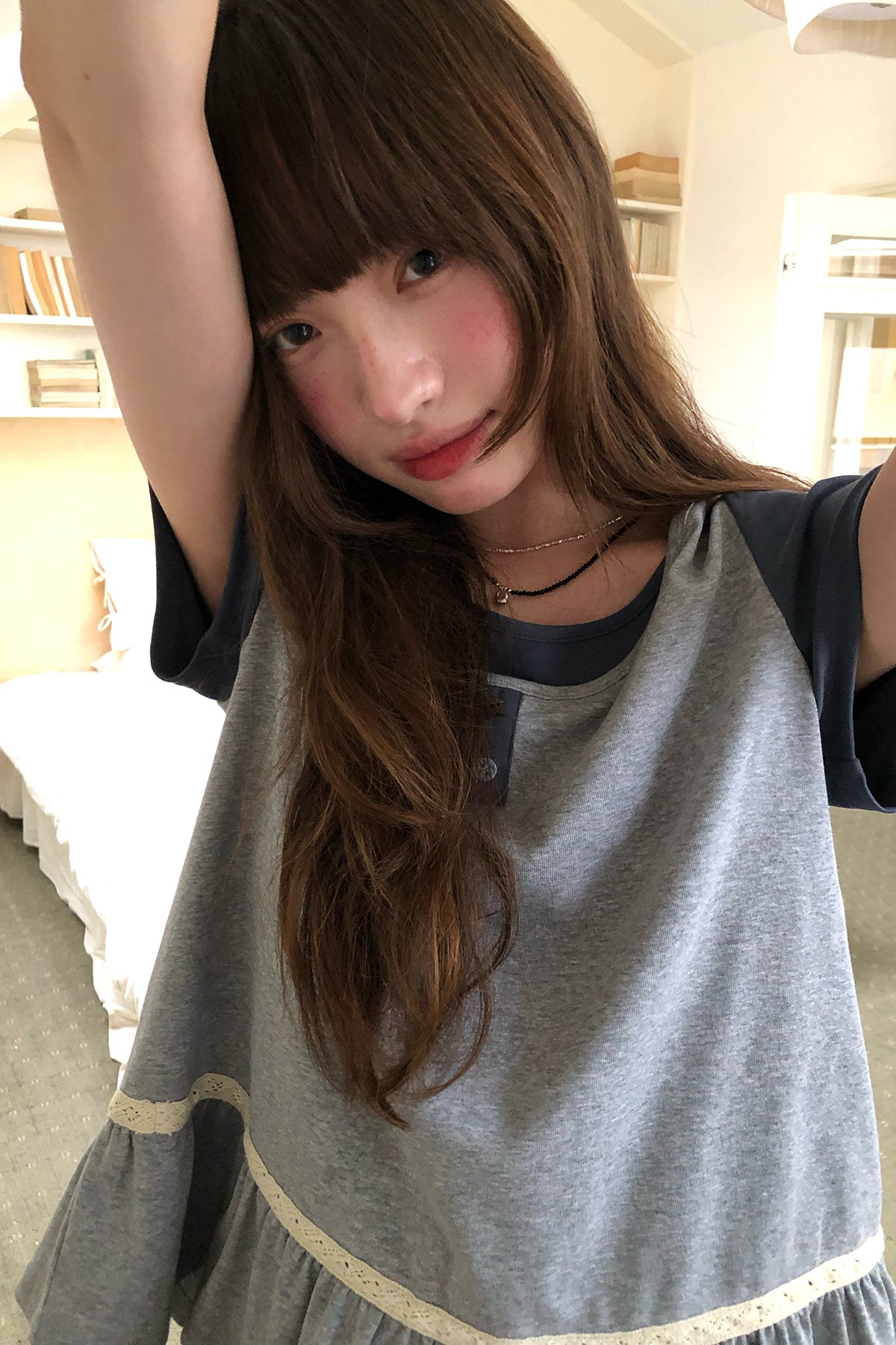 RAINYスイート感フェイクTシャツ2枚26SA23809X