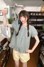 RAINY可愛いドールネックレースシャツ26SA43860J