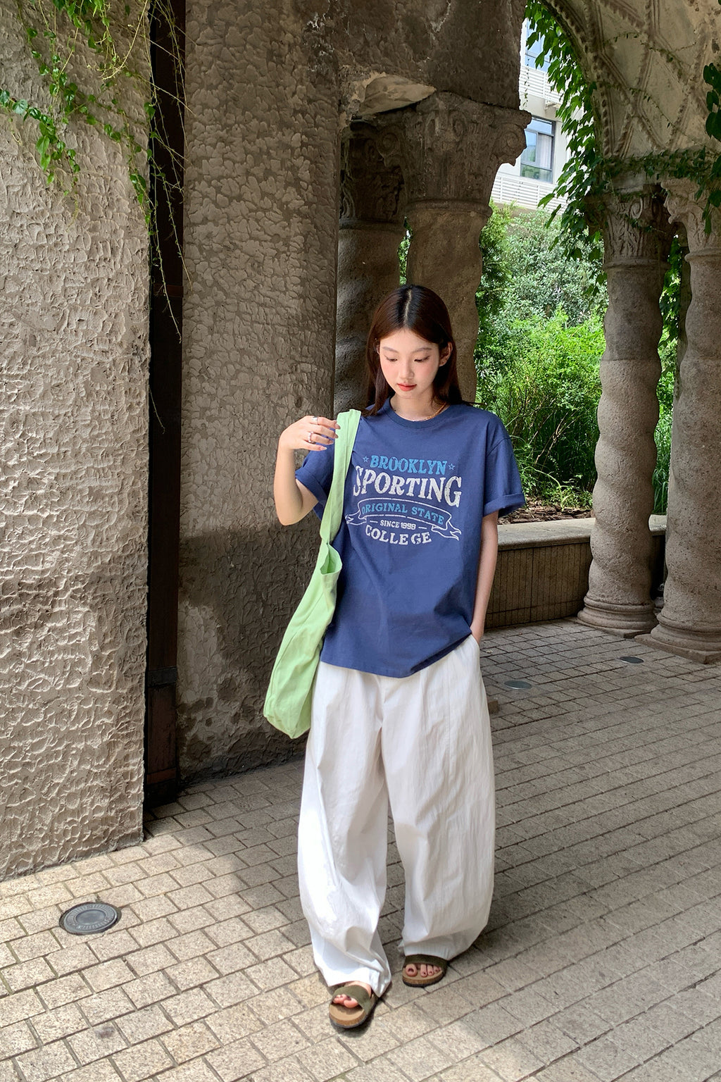 RAINYまだらアルファベットTシャツ26SA23845J