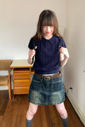 RAINYニット短袖ポロシャツTシャツ26SA23714Q