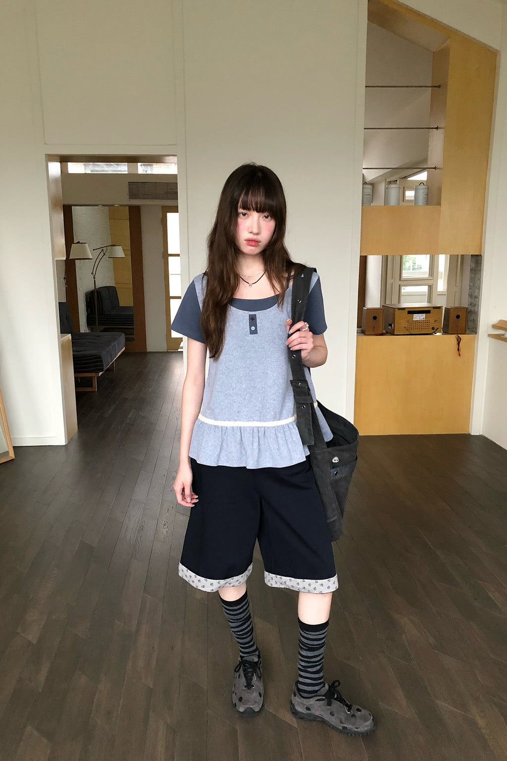 RAINYスイート感フェイクTシャツ2枚26SA23809X