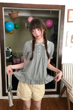 RAINY可愛いドールネックレースシャツ26SA43860J