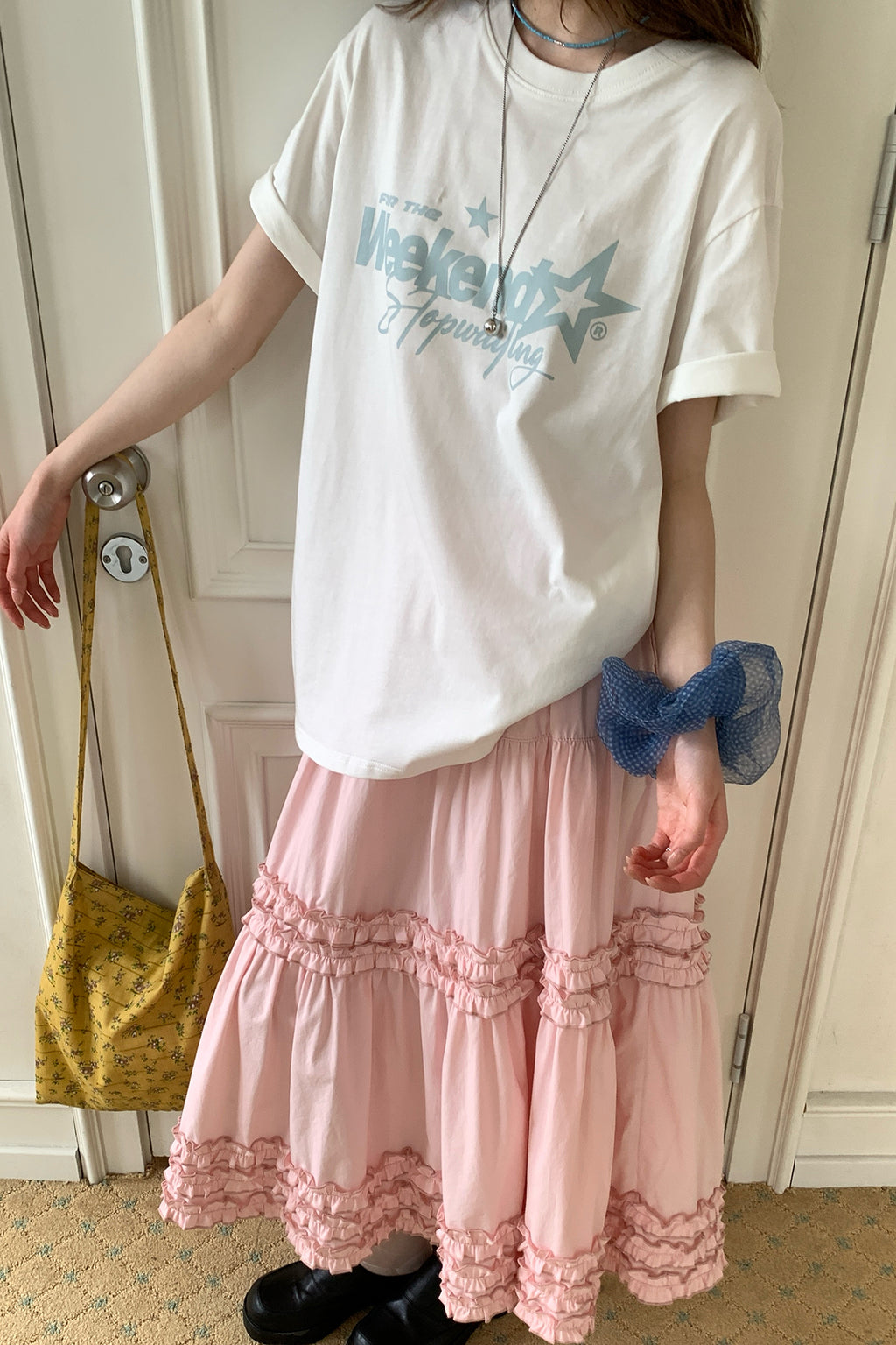 RAINY韓系優しい重工キクラゲの傘スカート26SC13585X
