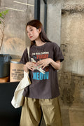 RAINY猫のアルファベットTシャツ26SA23796J