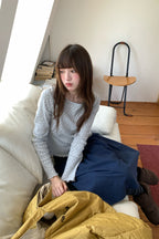 RAINY韓系優しい小花長袖下地26FA22848Y