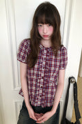 RAINYアクティブ感チェック柄シャツ25SA43833Q