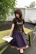 RAINYしゃれ花アルファベットTシャツ26SA23831X