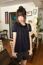 RAINYドットドールネックカラーTシャツ26SA23850S