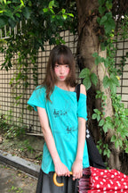 RAINY韓系音符ショルダーTシャツ26SA23888X