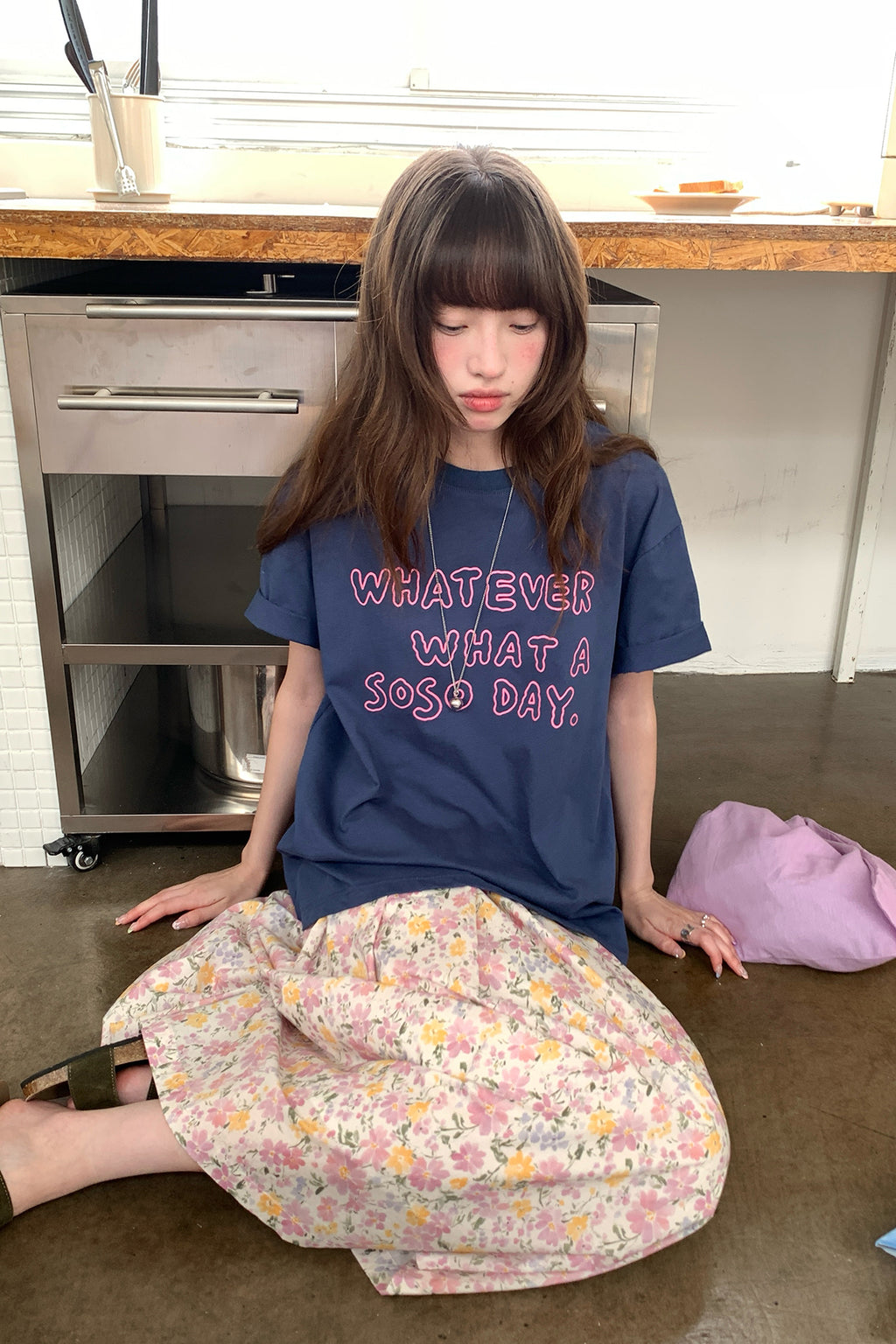 RAINYグラフィティアルファベットTシャツ26SA23828S