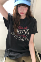 RAINYまだらアルファベットTシャツ26SA23845J