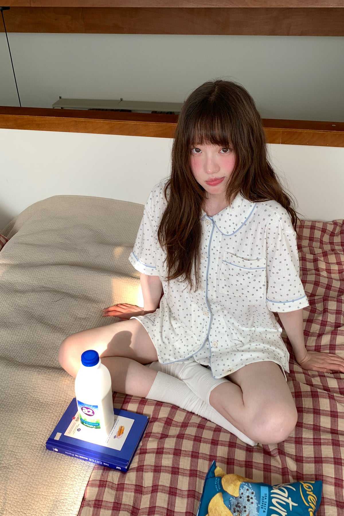 RAINYけだるさプリントのカジュアルルームウェア26SH63781C