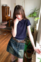 RAINYニット短袖ポロシャツTシャツ26SA23714Q