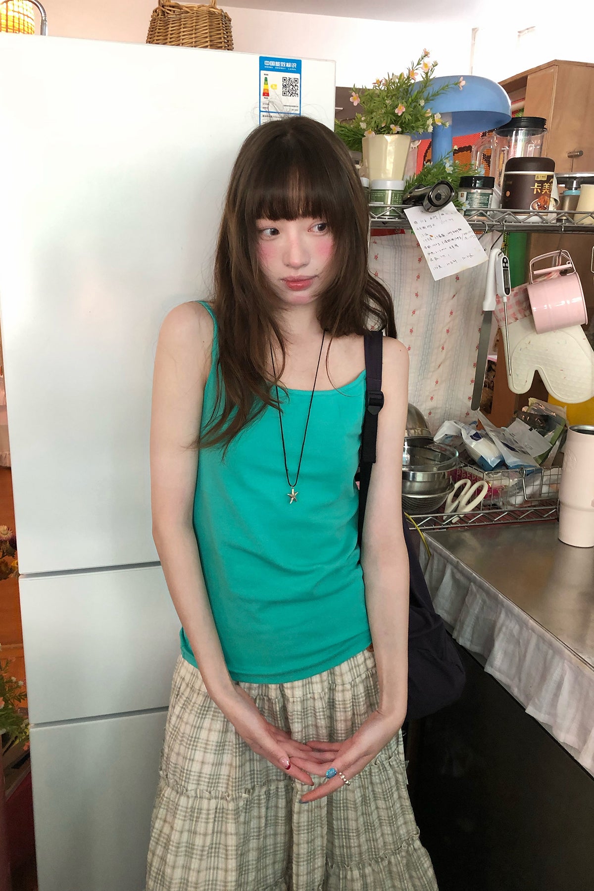 RAINY古早感斜め肩Tシャツ2枚セット26SA23866J
