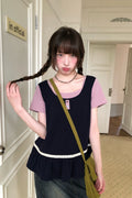 RAINYスイート感フェイクTシャツ2枚26SA23809X