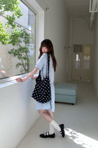 RAINYカレッジ風カジュアルシングルボタンシャツスカート26SC23767S