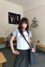 RAINYラグランスリーブアルファベットTシャツ26SA23881J