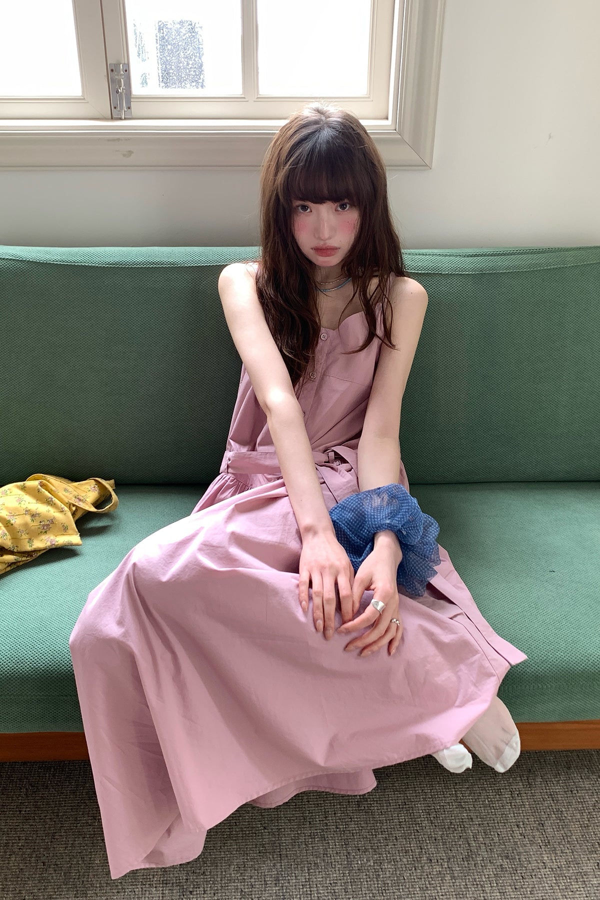 RAINY優しい乙女感Vネックキャミソールワンピース26SC23720Y