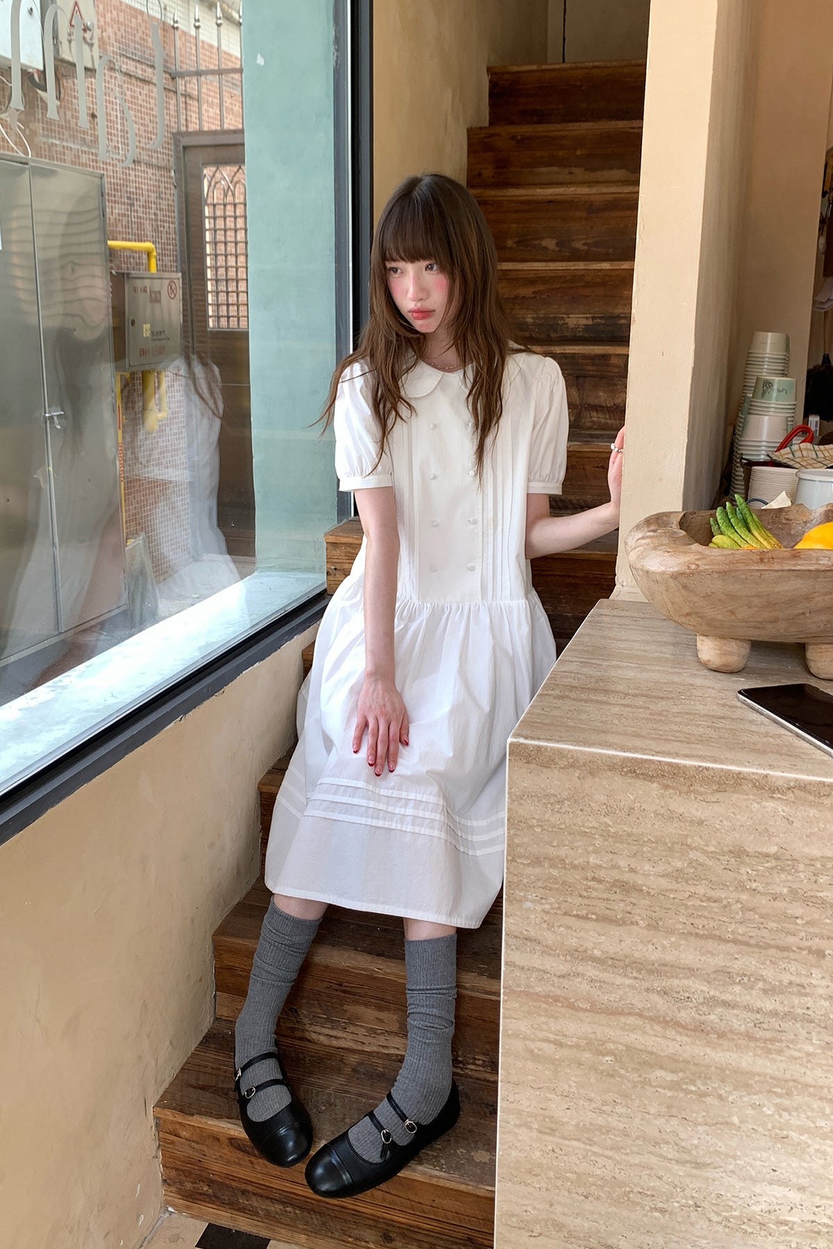 RAINY学院感ドールネックワンピース268C23874S
