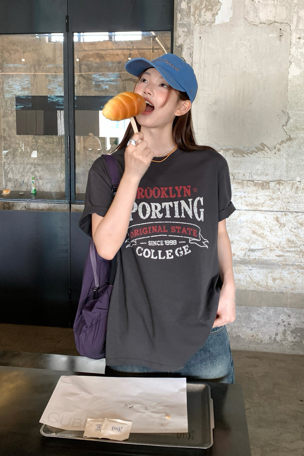 RAINYまだらアルファベットTシャツ26SA23845J