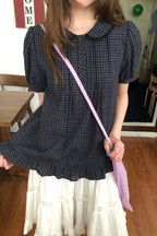 RAINY可愛いドールネックレースシャツ26SA43860J