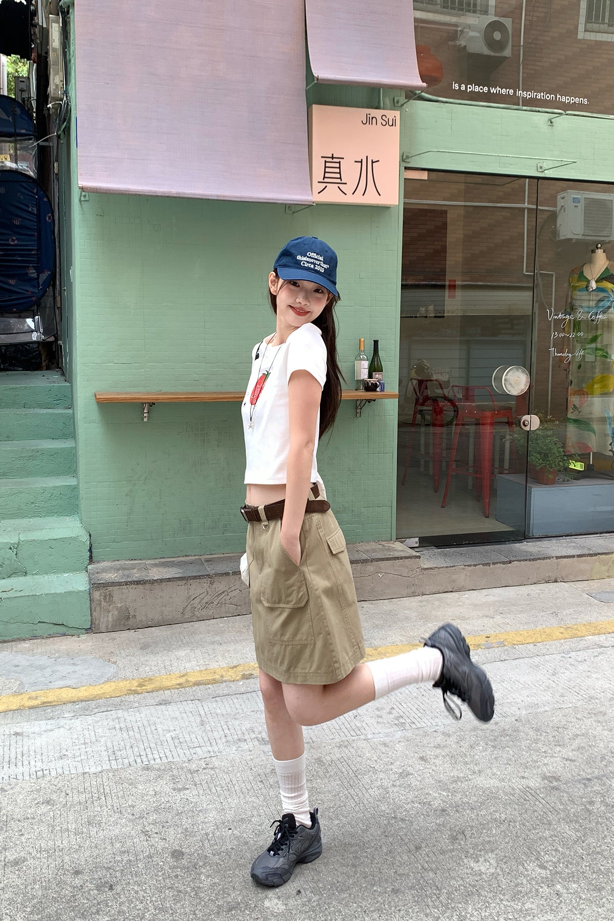RAINY童趣トマトアルファベットプリントショートTシャツ26SA23722Q