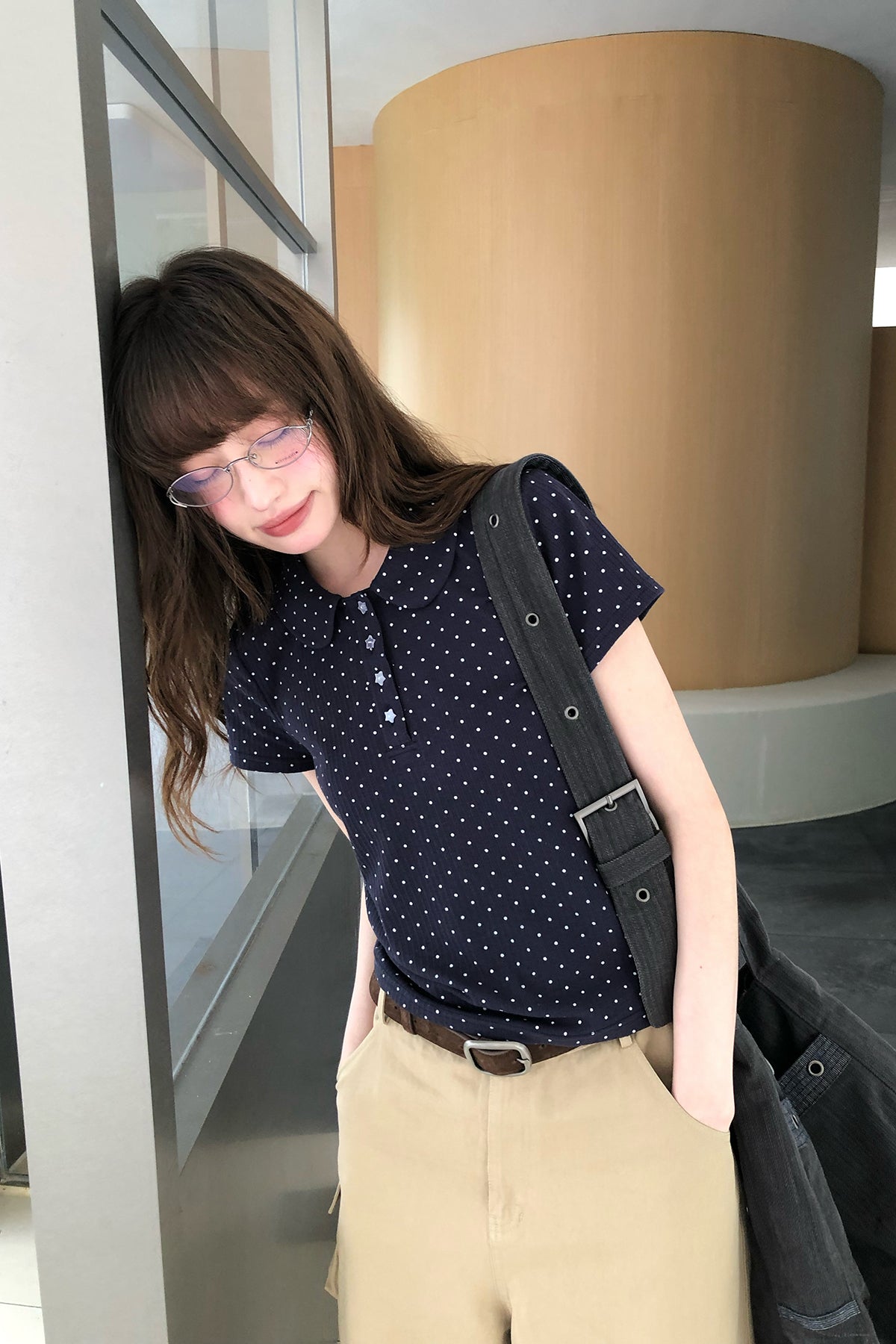 RAINY韓系甘さドールネックTシャツ26SA23732X