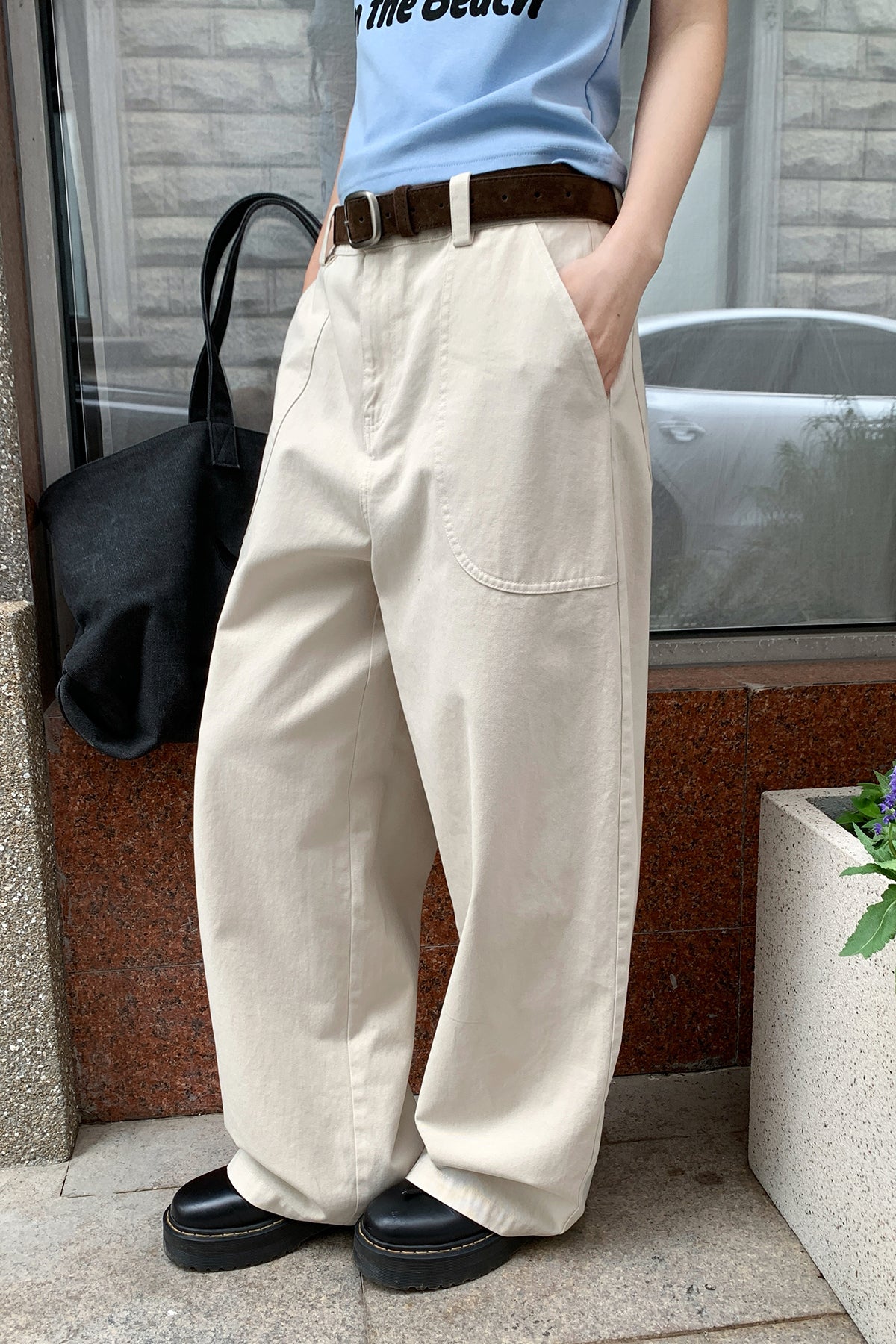 RAINYオールインワン星の刺繍入りカジュアルパンツ26SB13676Y