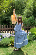 RAINYチェックパッチワークカラー甘美2点セット26SH63799X